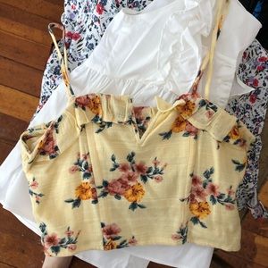 American Eagle Corset Crop Top NWT